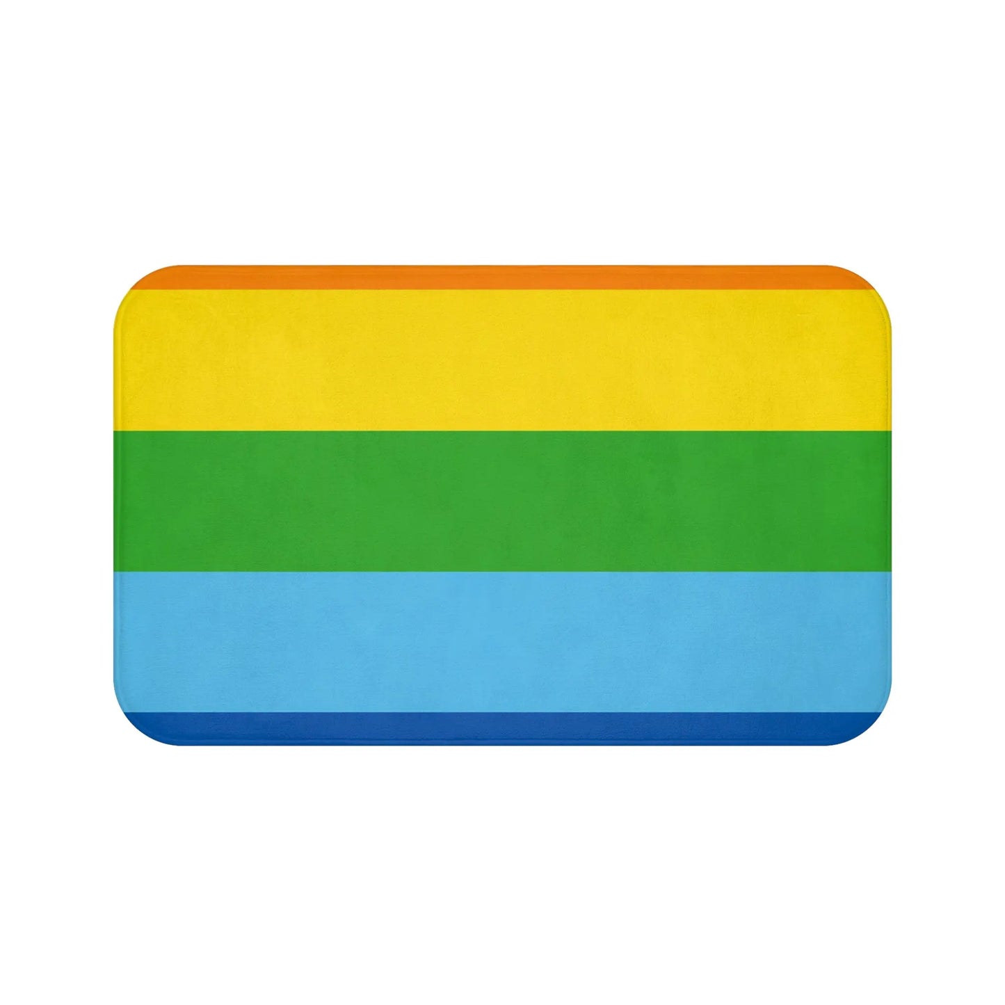 Colorful Stripes Bath Mat
