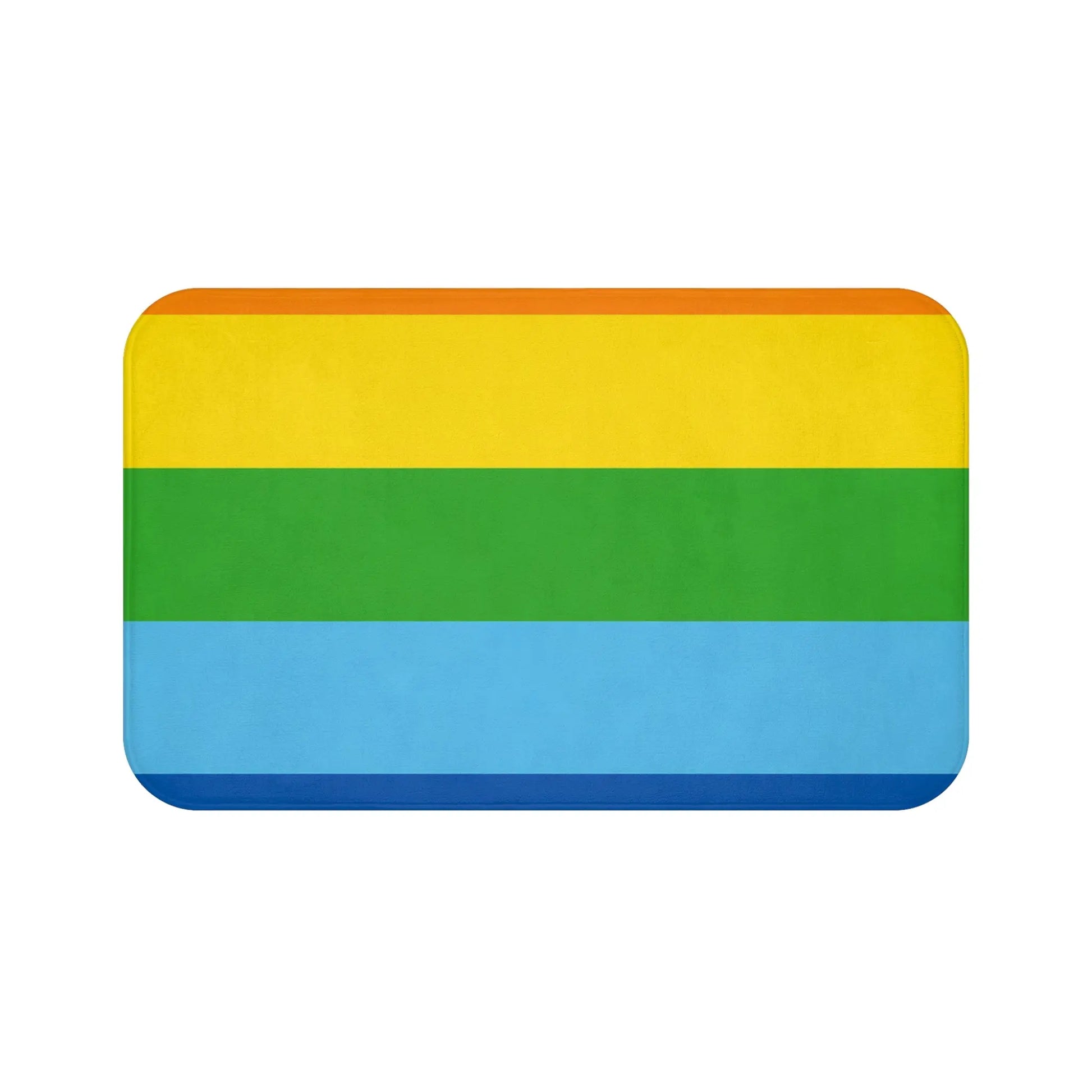 Colorful Stripes Bath Mat