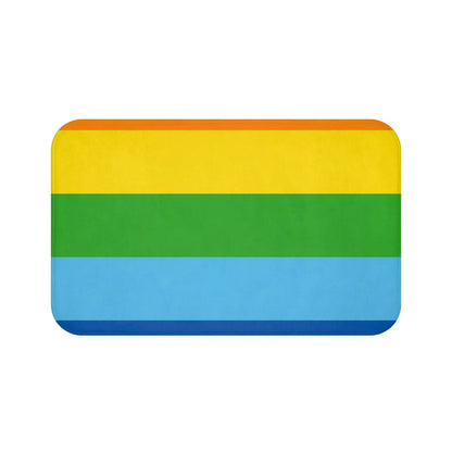 Colorful Stripes Bath Mat