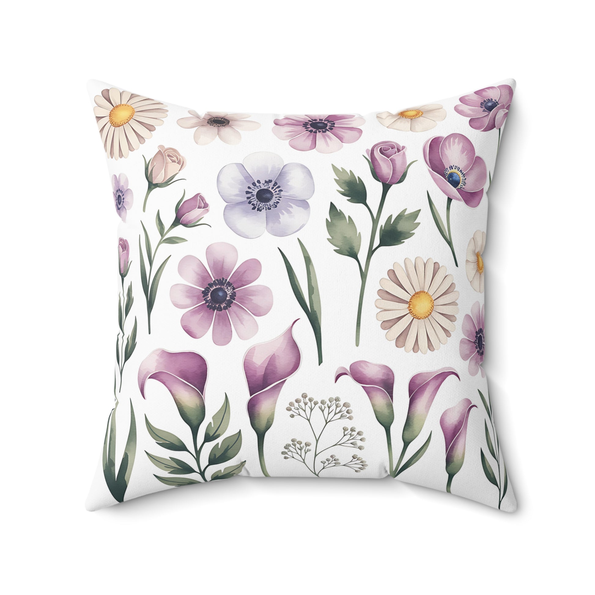 Floral Garden Decorative Pillow