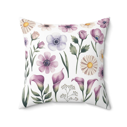 Floral Garden Decorative Pillow