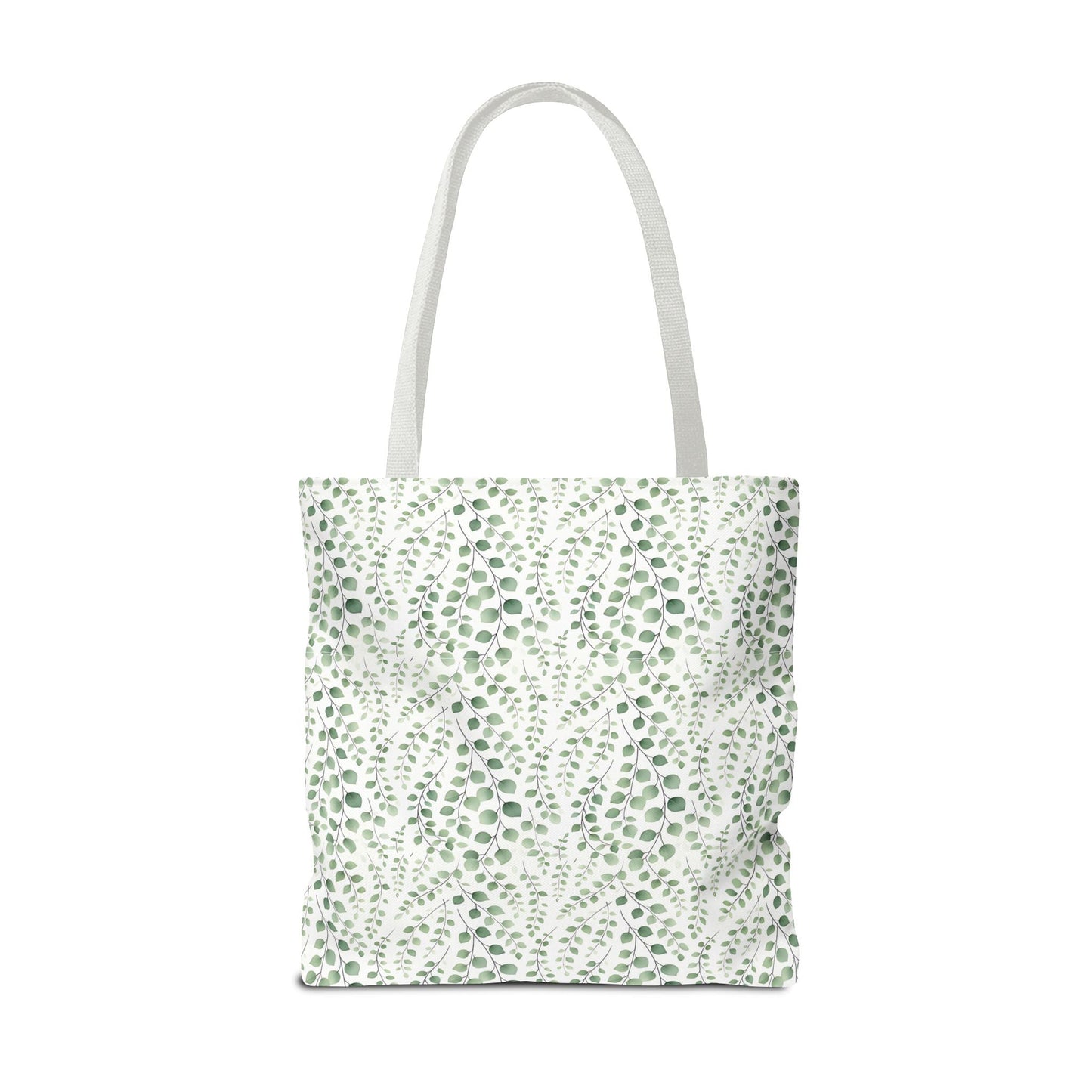 Watercolor Eucalyptus Pattern Tote Bag