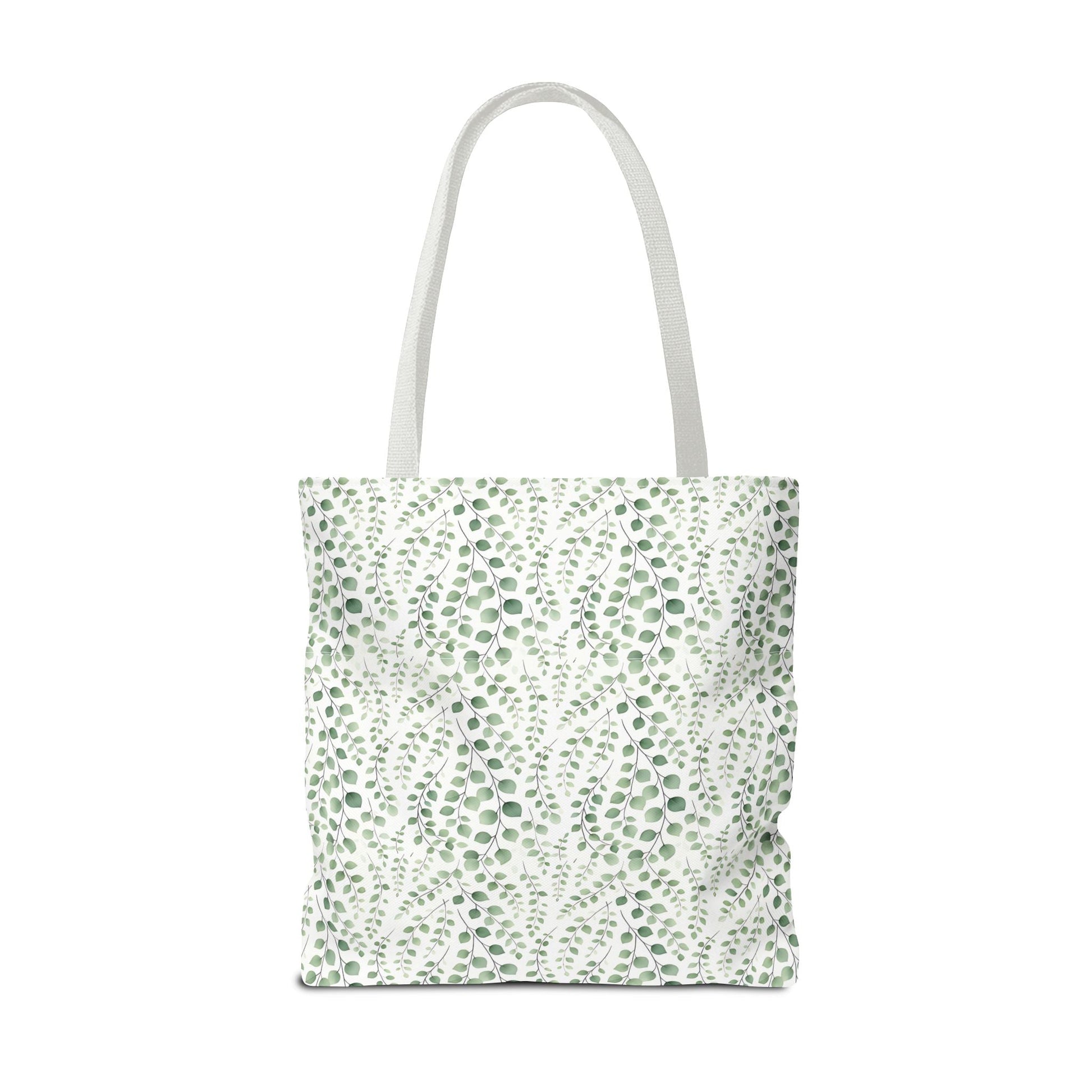 Watercolor Eucalyptus Pattern Tote Bag
