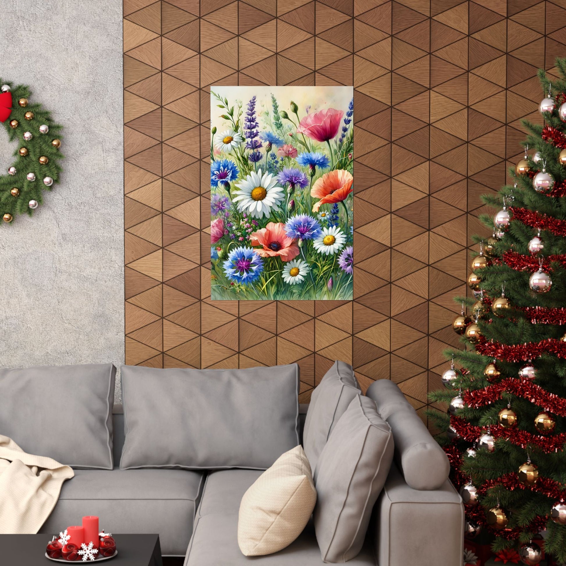Floral Art Poster