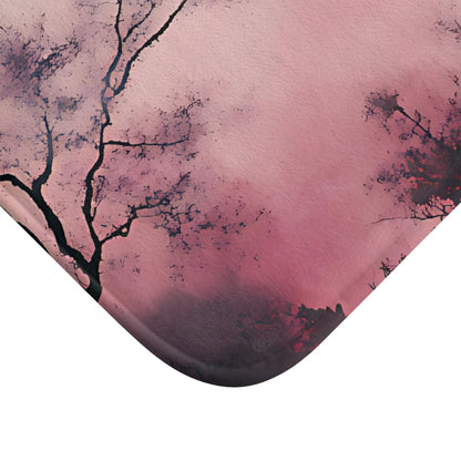 Serene Cherry  Blossom Bath Mat