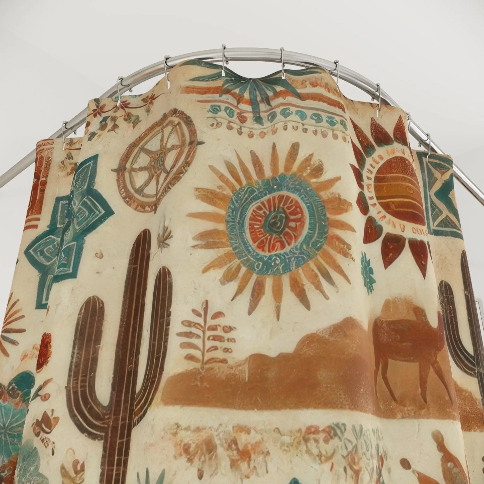 Bohemian Desert Shower Curtain