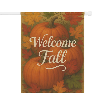 Welcome Fall Outdoor Garden Banner