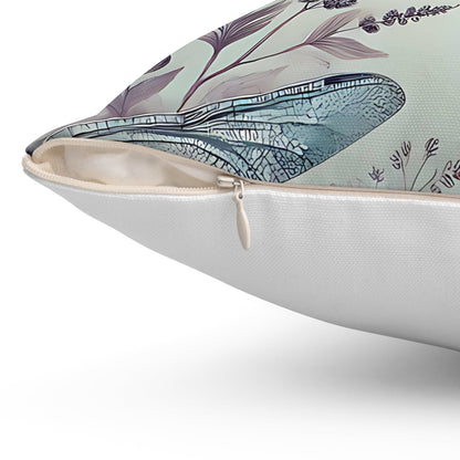 Dragonfly Decorative Throw Pillow Cushion