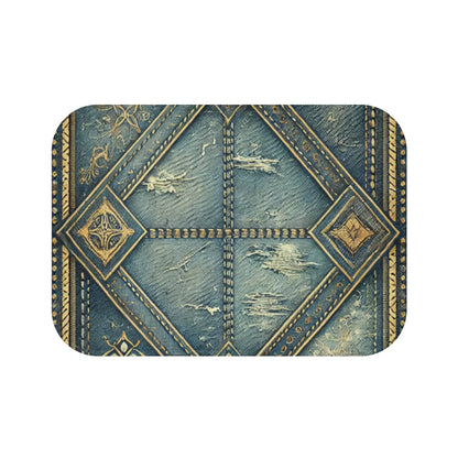 Antique Geometric Bath Mat