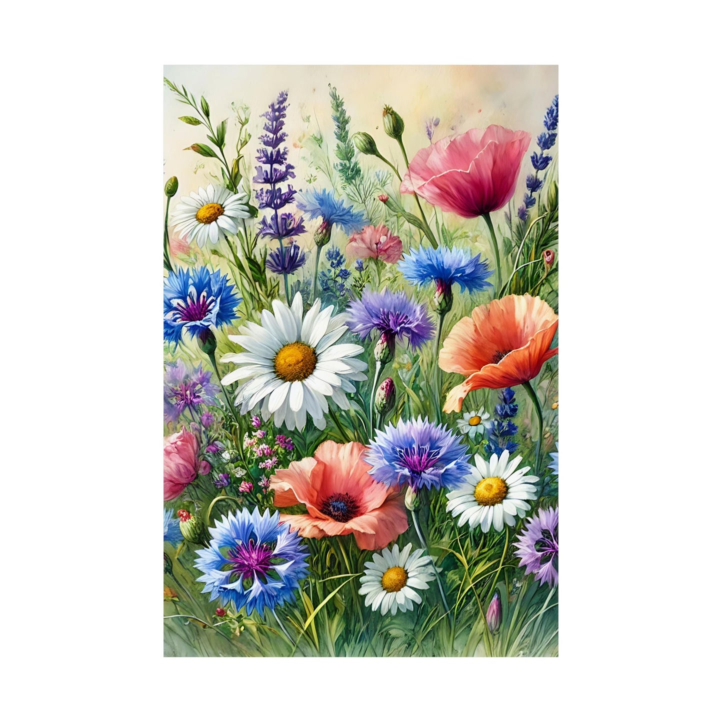 Floral Art Poster