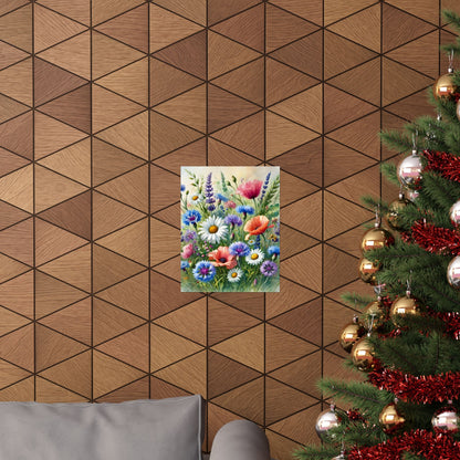 Floral Art Poster