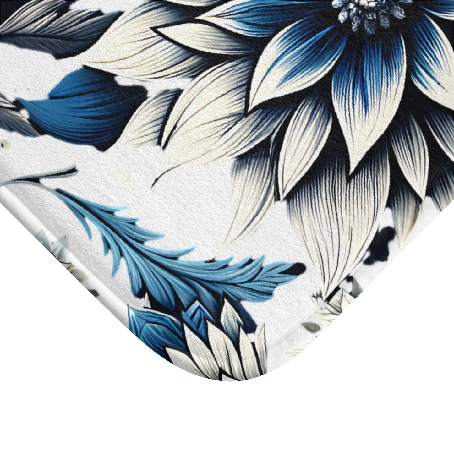Floral Elegance Bath Mat