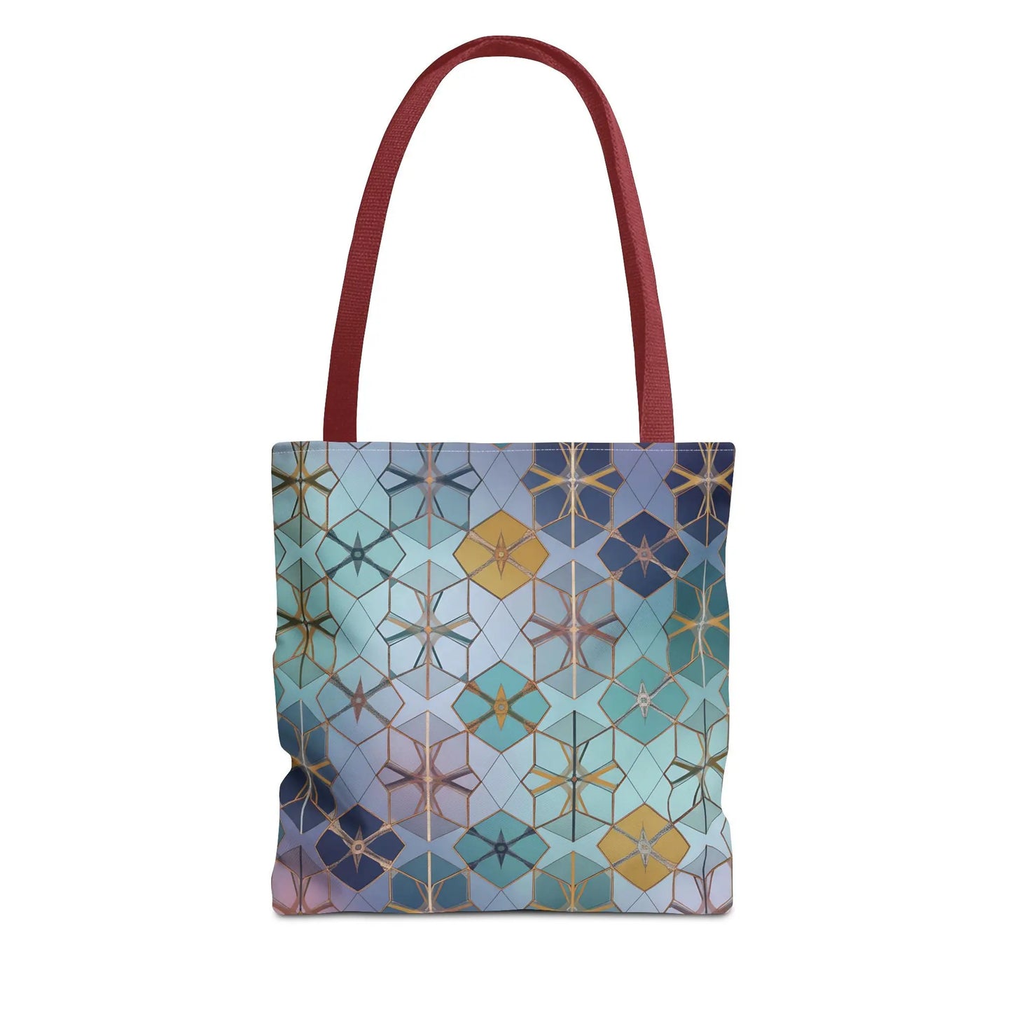 Geometric Moroccan Tile Pattern Tote Bag