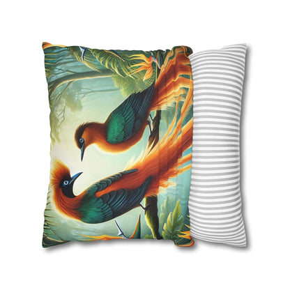 Tropical Bird Decorative Pillowcase