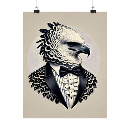Elegant Harpy Eagle Poster
