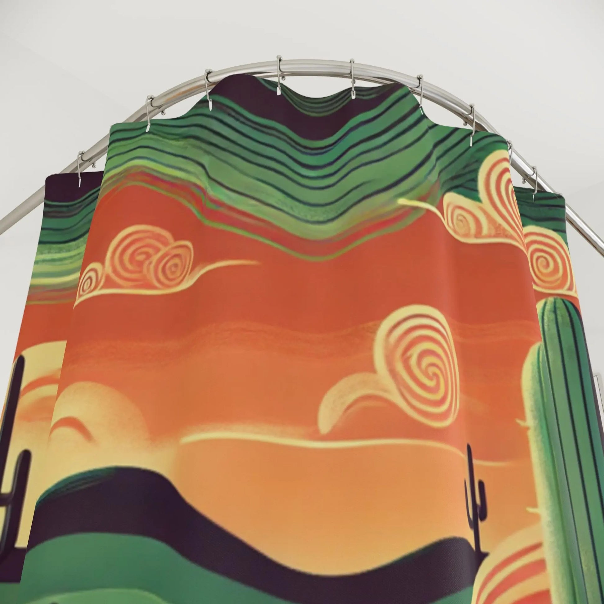 Desert Oasis Shower Curtain