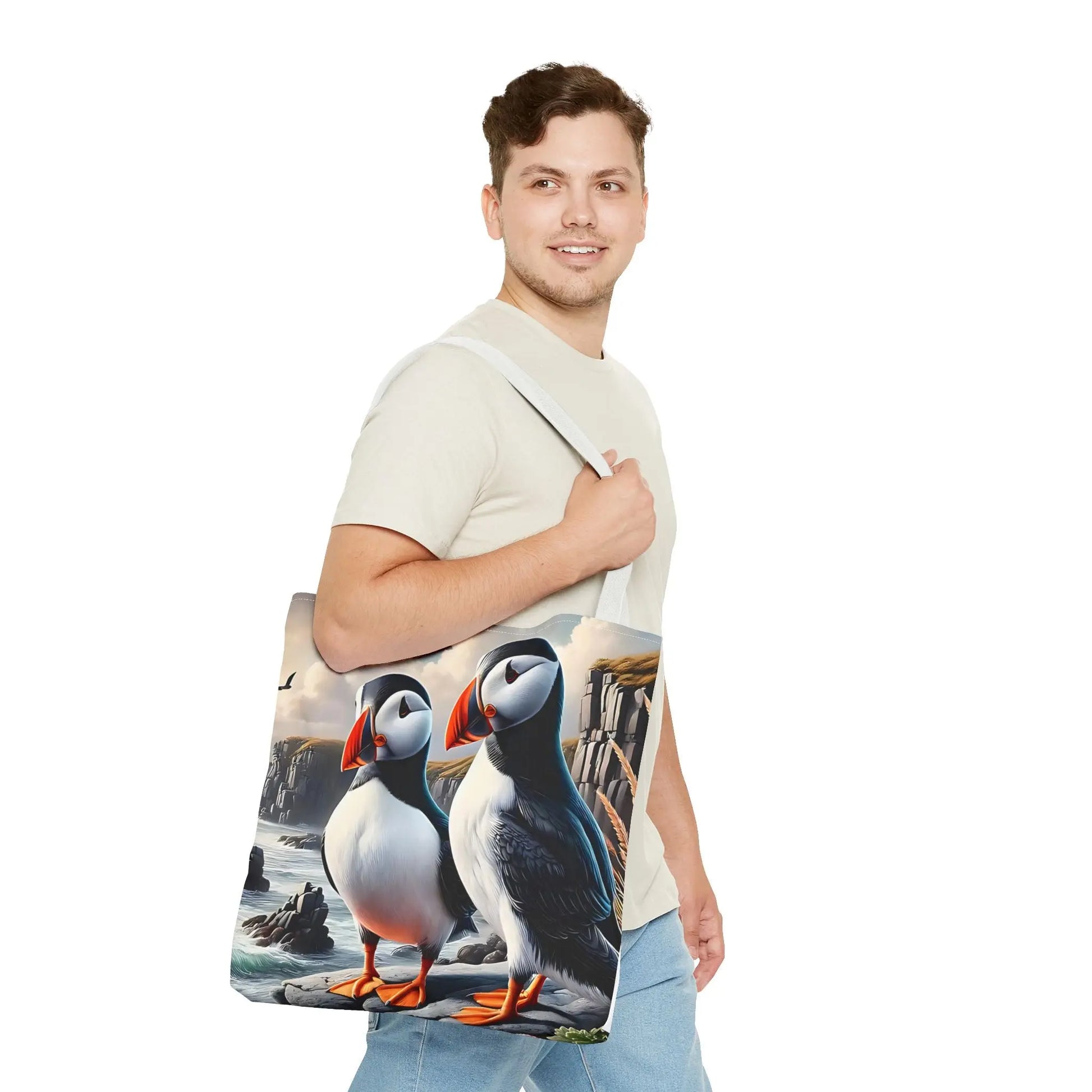 Atlantic Puffin Tote Bag