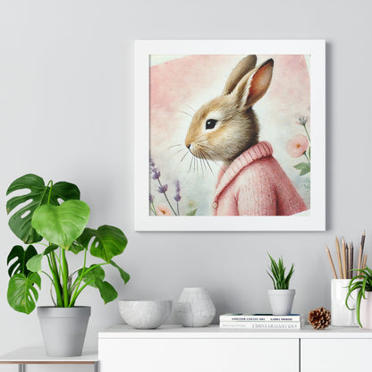 Whimsical Rabbit Art Print