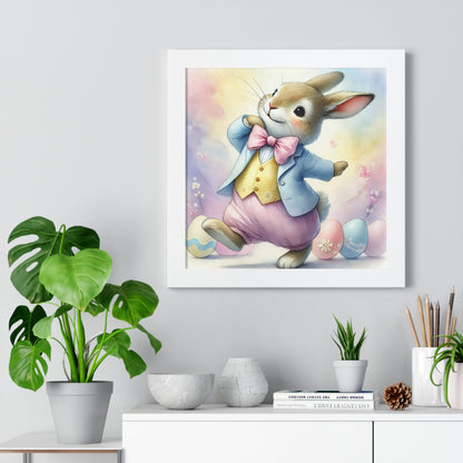 Easter Bunny Parade Wall Art