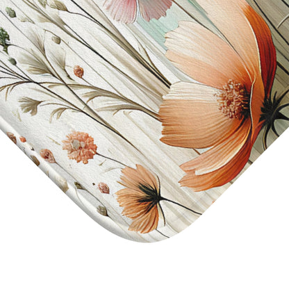 Floral Bath Mat