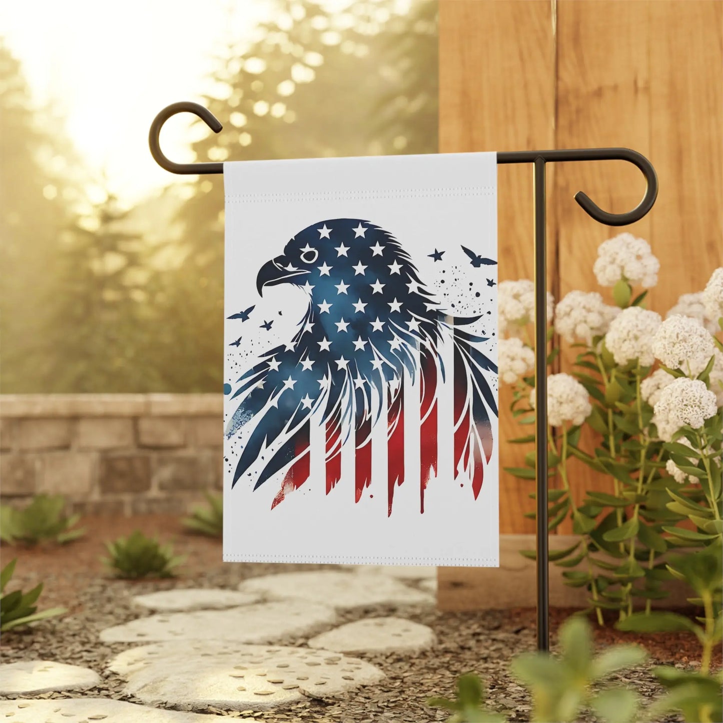 Patriotic Garden Banner