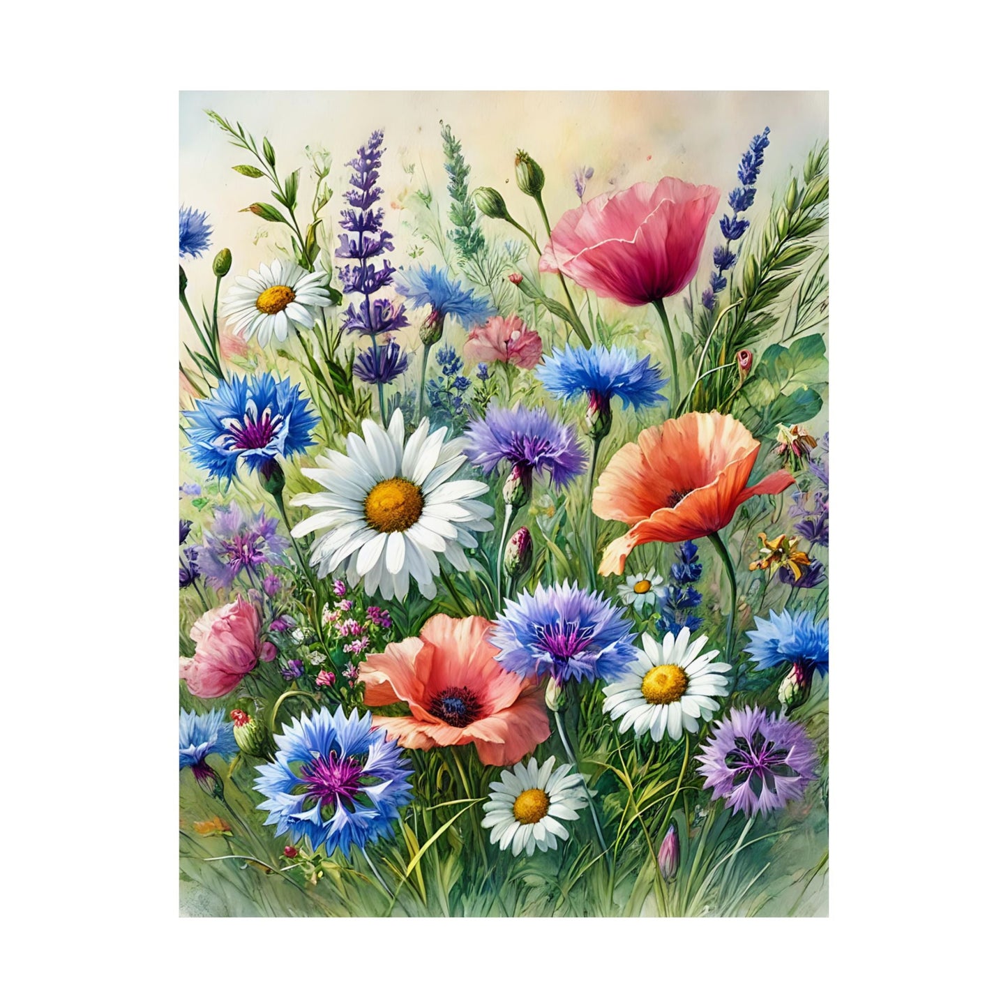 Floral Art Poster