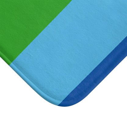 Colorful Stripes Bath Mat