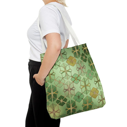 Geometric Moroccan Tile Tote Bag