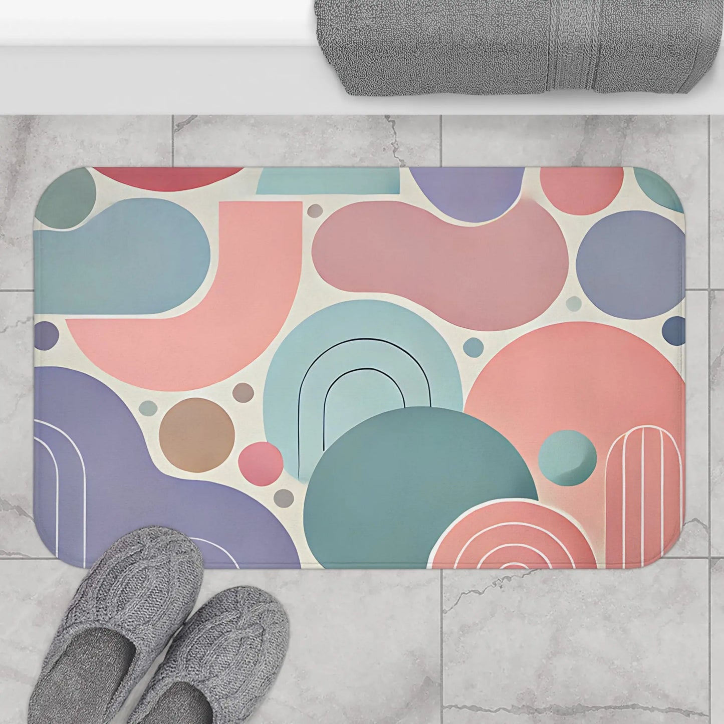 Boho Chic Bath Mat