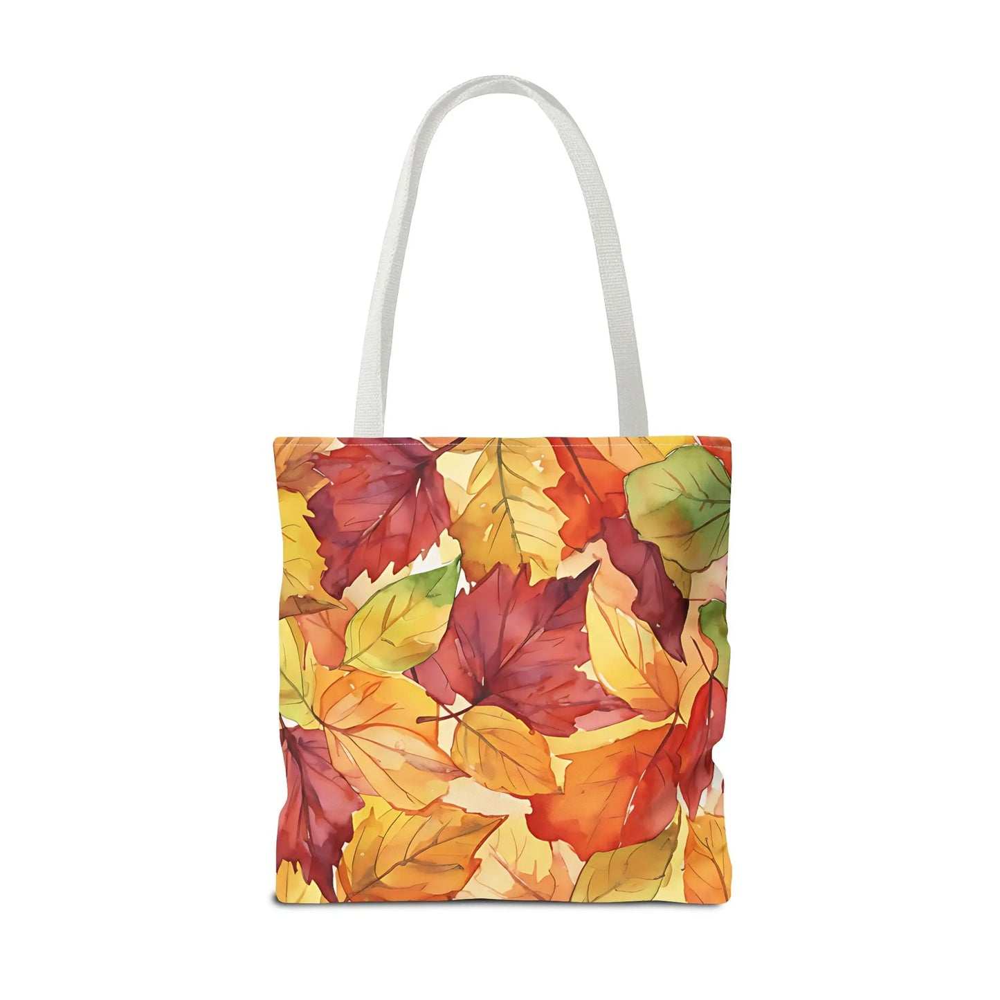Autumn Watercolor Leaves Tote Bag
