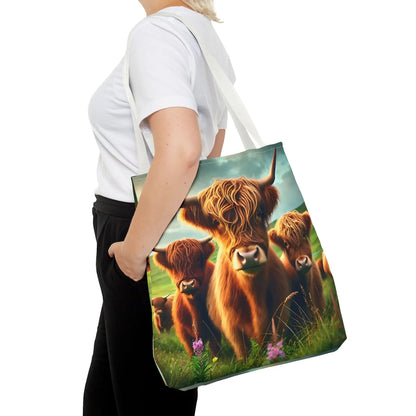 Highland Cow Tote Bag
