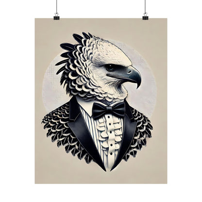Elegant Harpy Eagle Poster