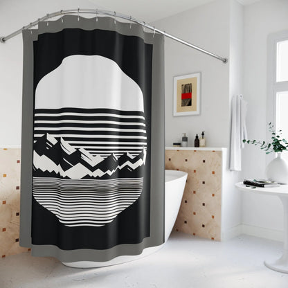 Mountain Vibes Shower Curtain