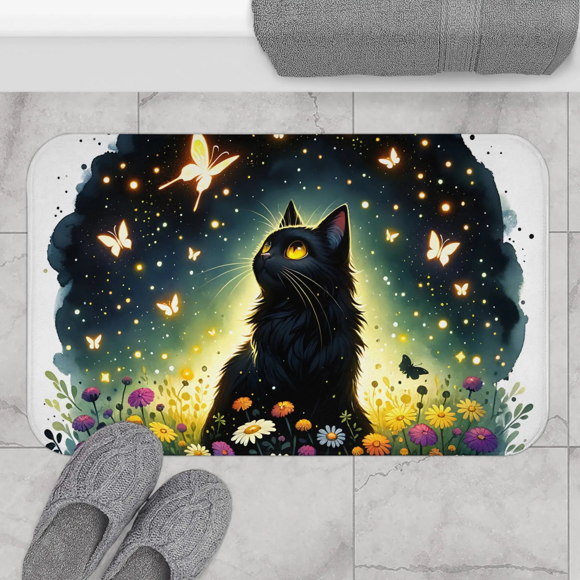 Majestic Cat Bath Mat