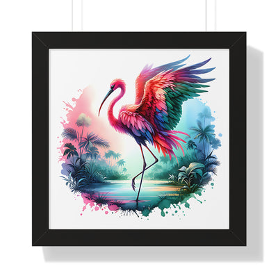 Vibrant Flamingo Art Print