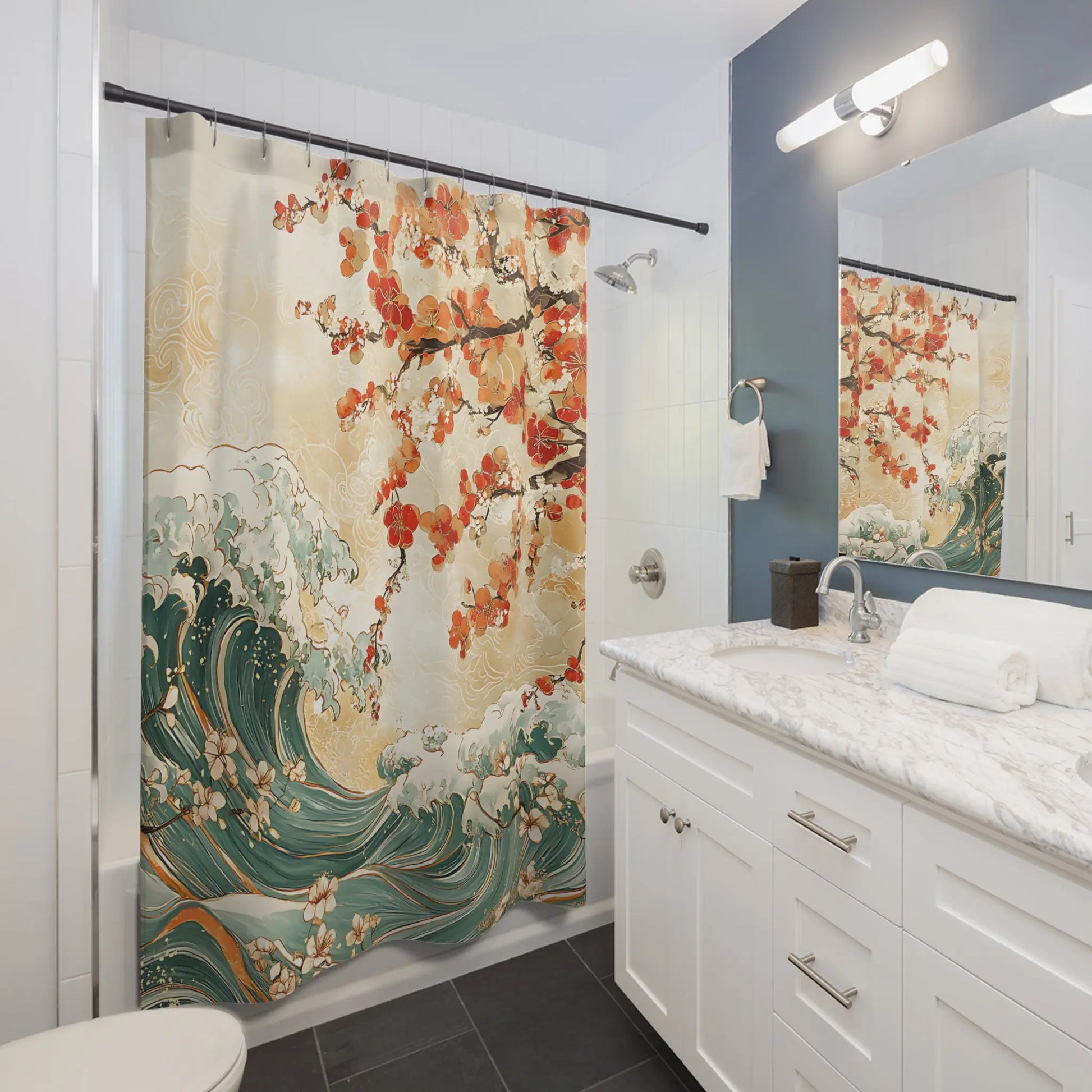 Cherry Blossom Shower Curtain