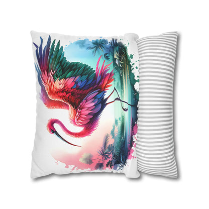 Tropical Flamingo Pillowcase