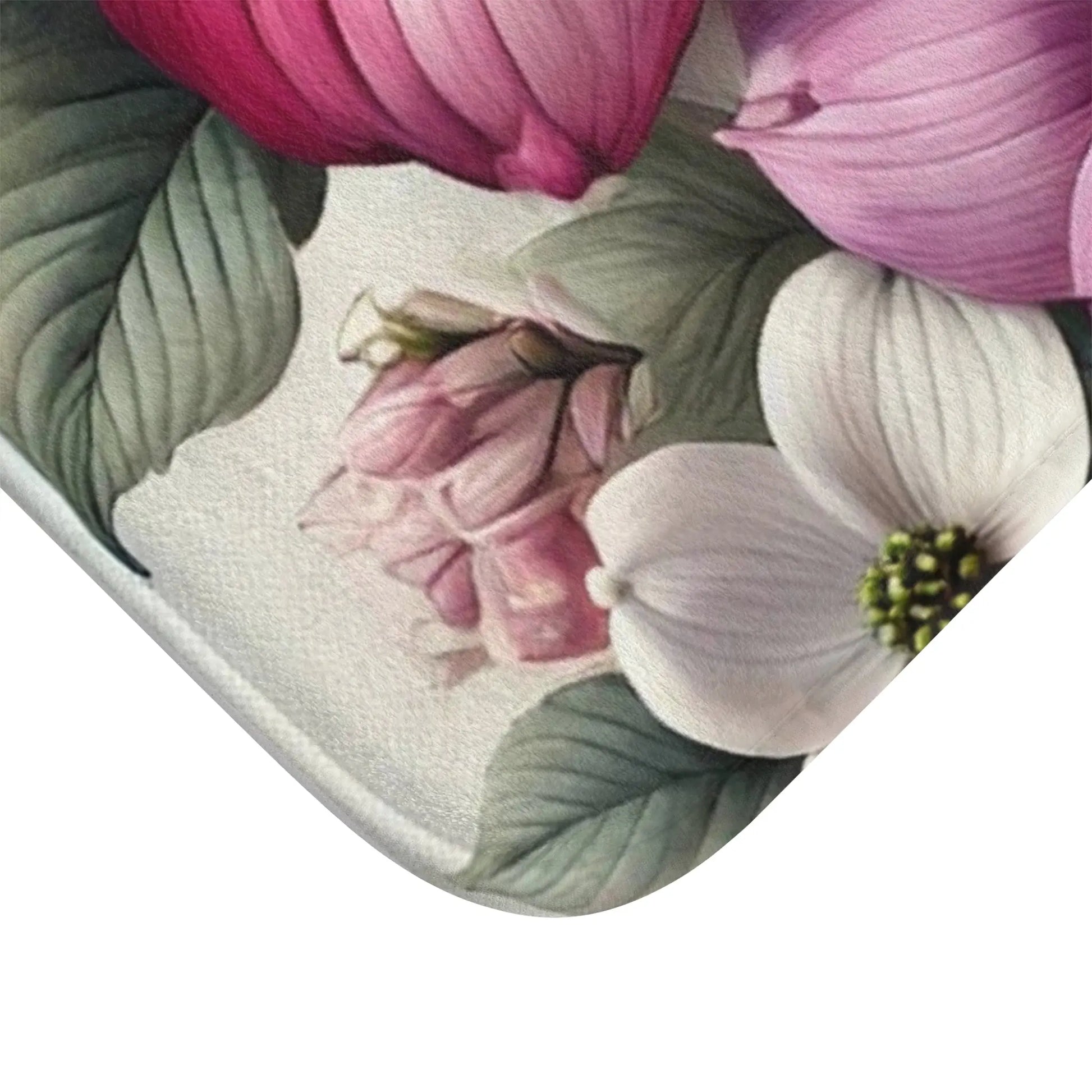 Floral Elegance Bath Mat