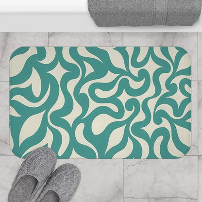 Bohemian Waves Bath Mat