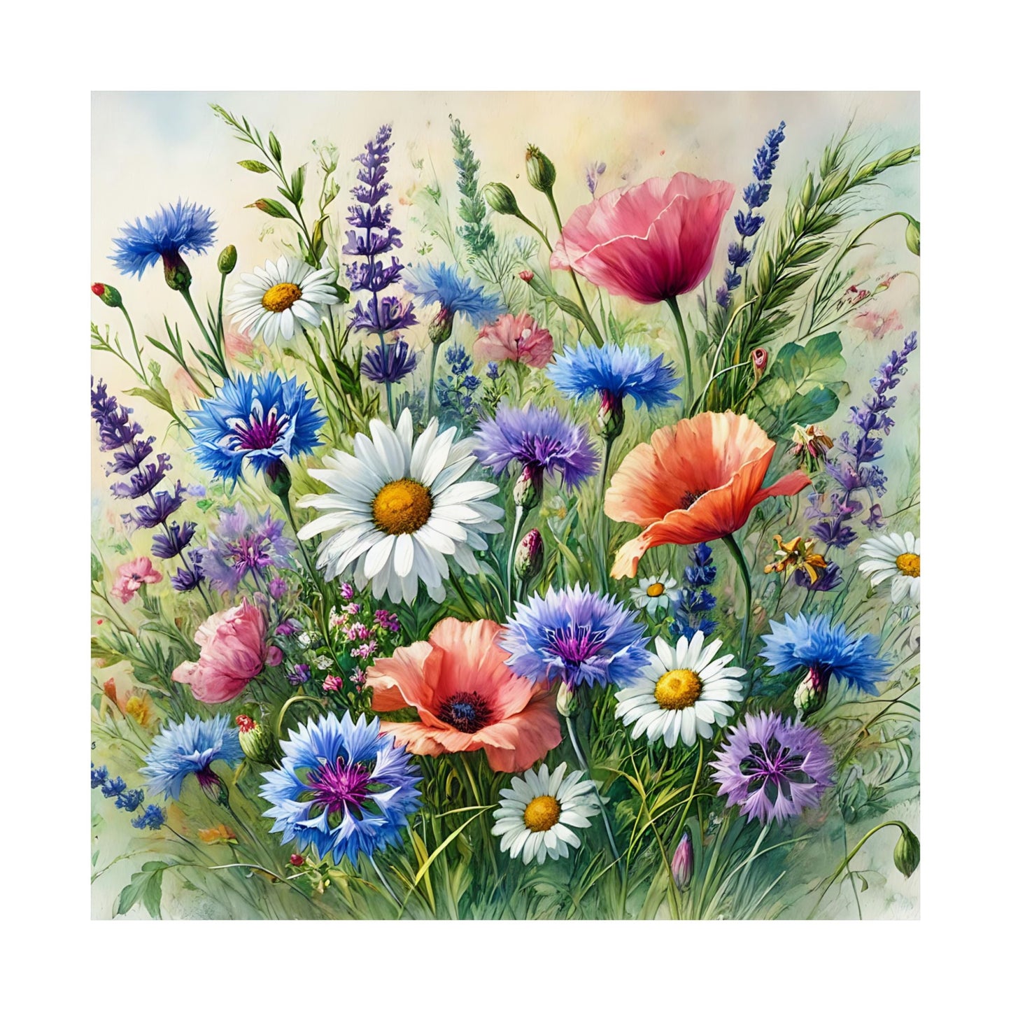 Floral Art Poster
