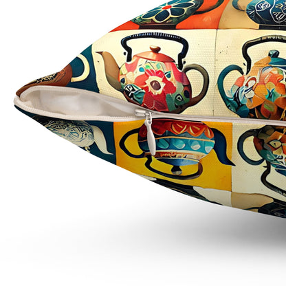 Teapots Pillow