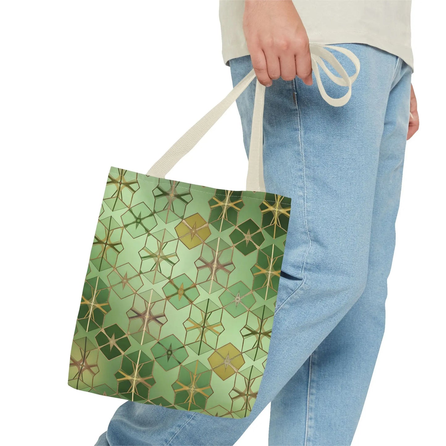 Geometric Moroccan Tile Tote Bag
