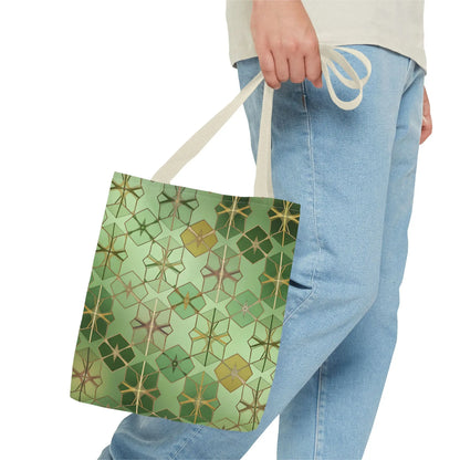 Geometric Moroccan Tile Tote Bag