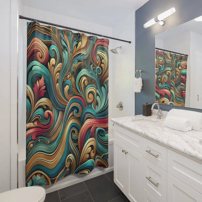 Contemporary Style Shower Curtains