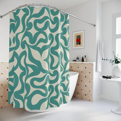 Bohemian Waves Shower Curtain
