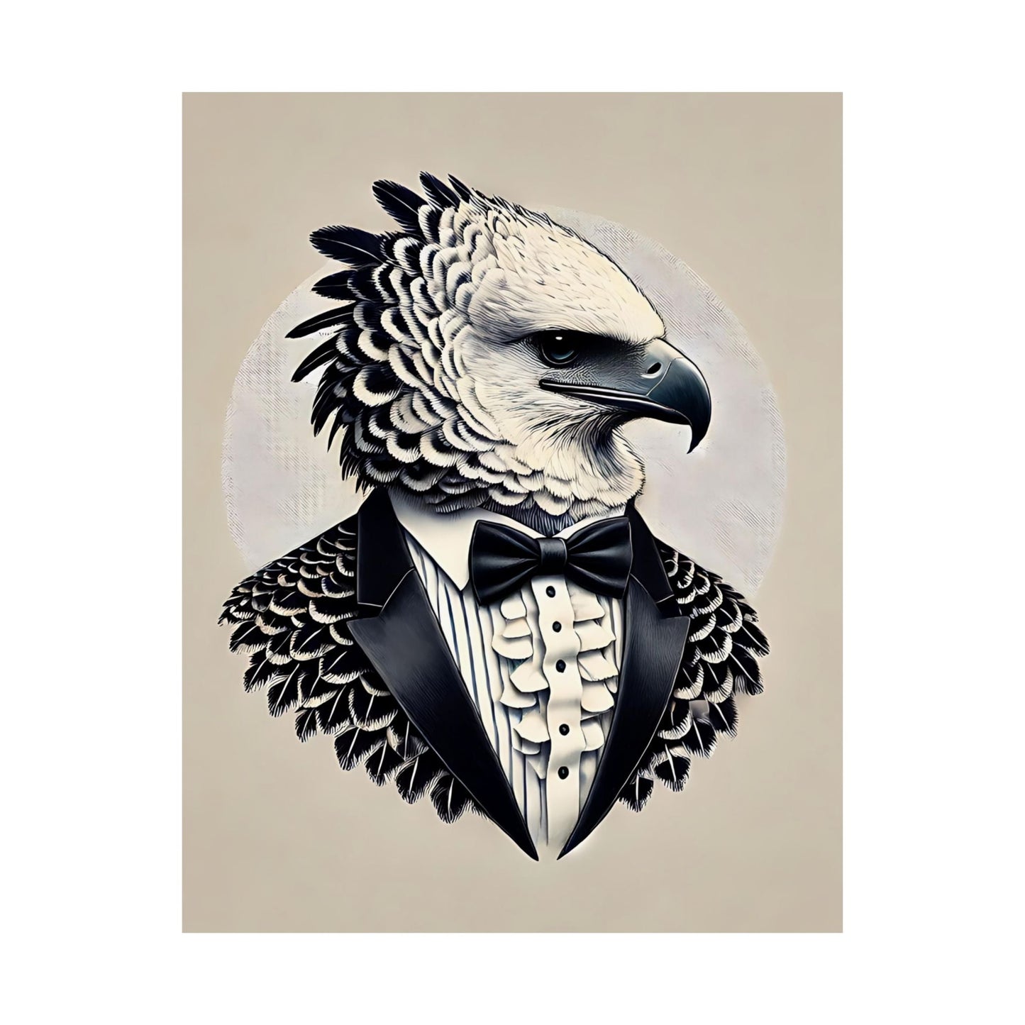 Elegant Harpy Eagle Poster