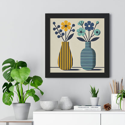Modern Botanical Framed Poster