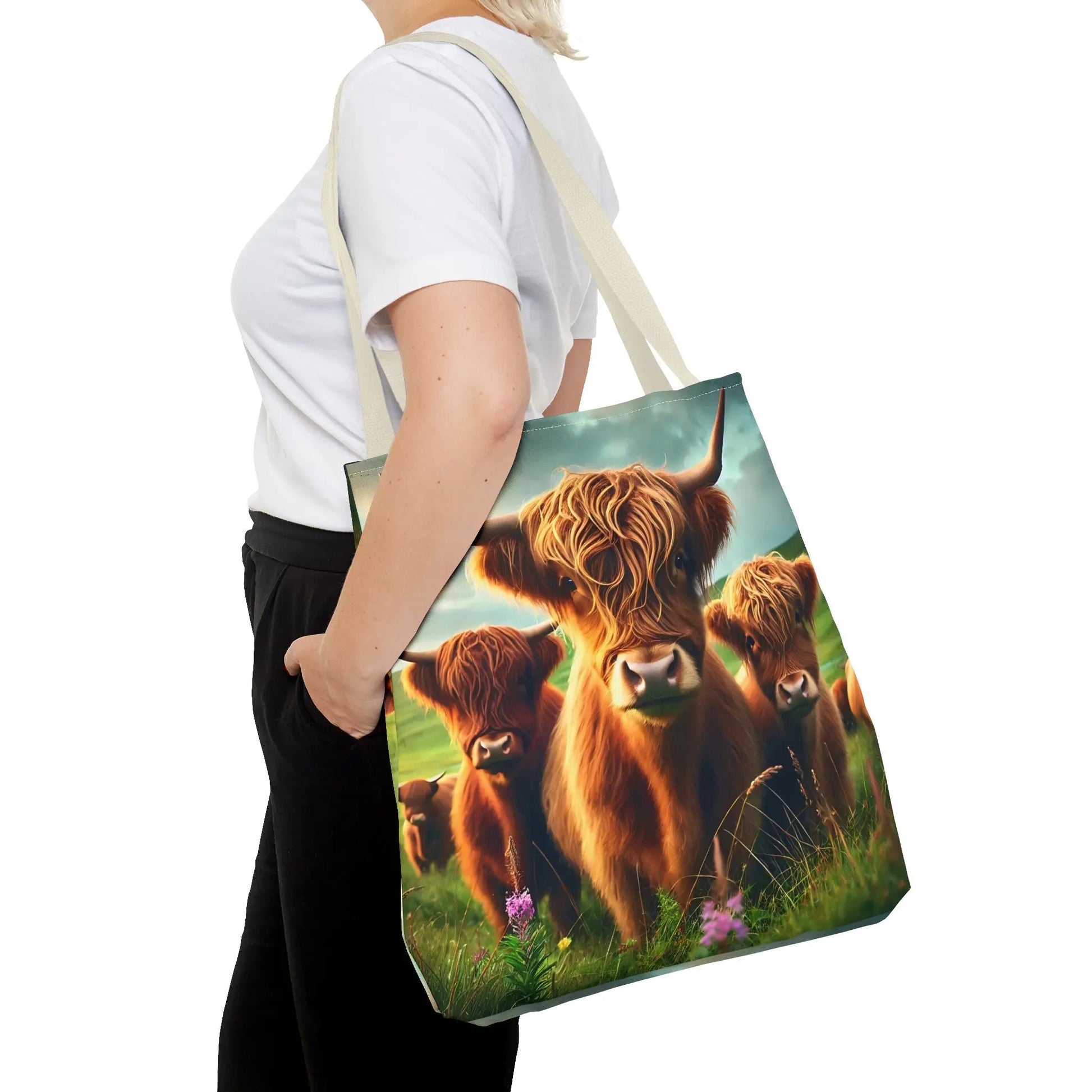 Highland Cow Tote Bag