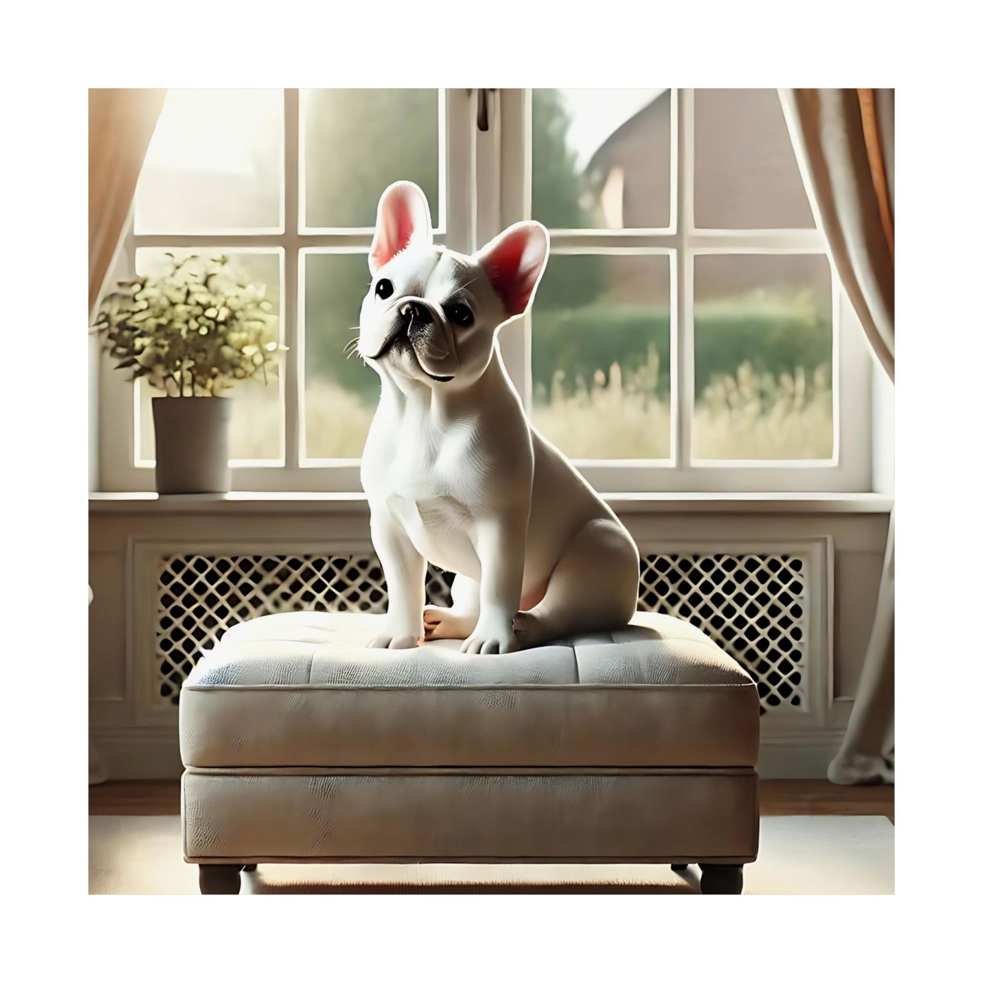 French Bulldog Matte Vertical Poster
