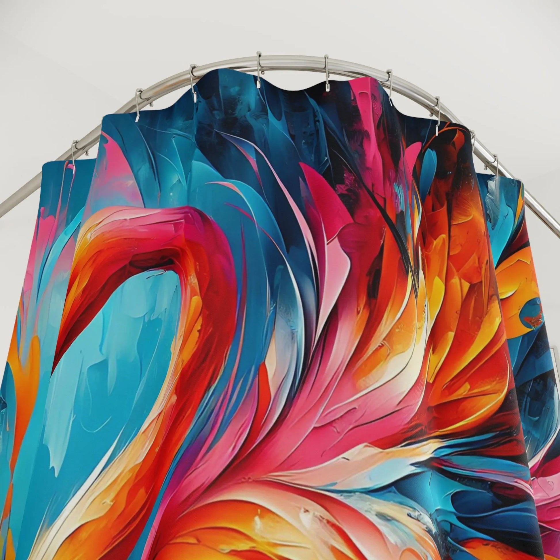 Vibrant Flamingo Shower Curtain